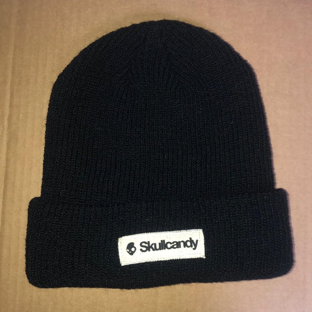 Skullcandy Ribbed knit cuff beanie black